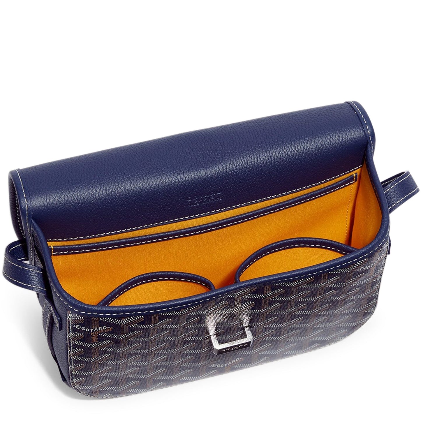 Goyard Belvedere II Marineblau PM Messenger Bag