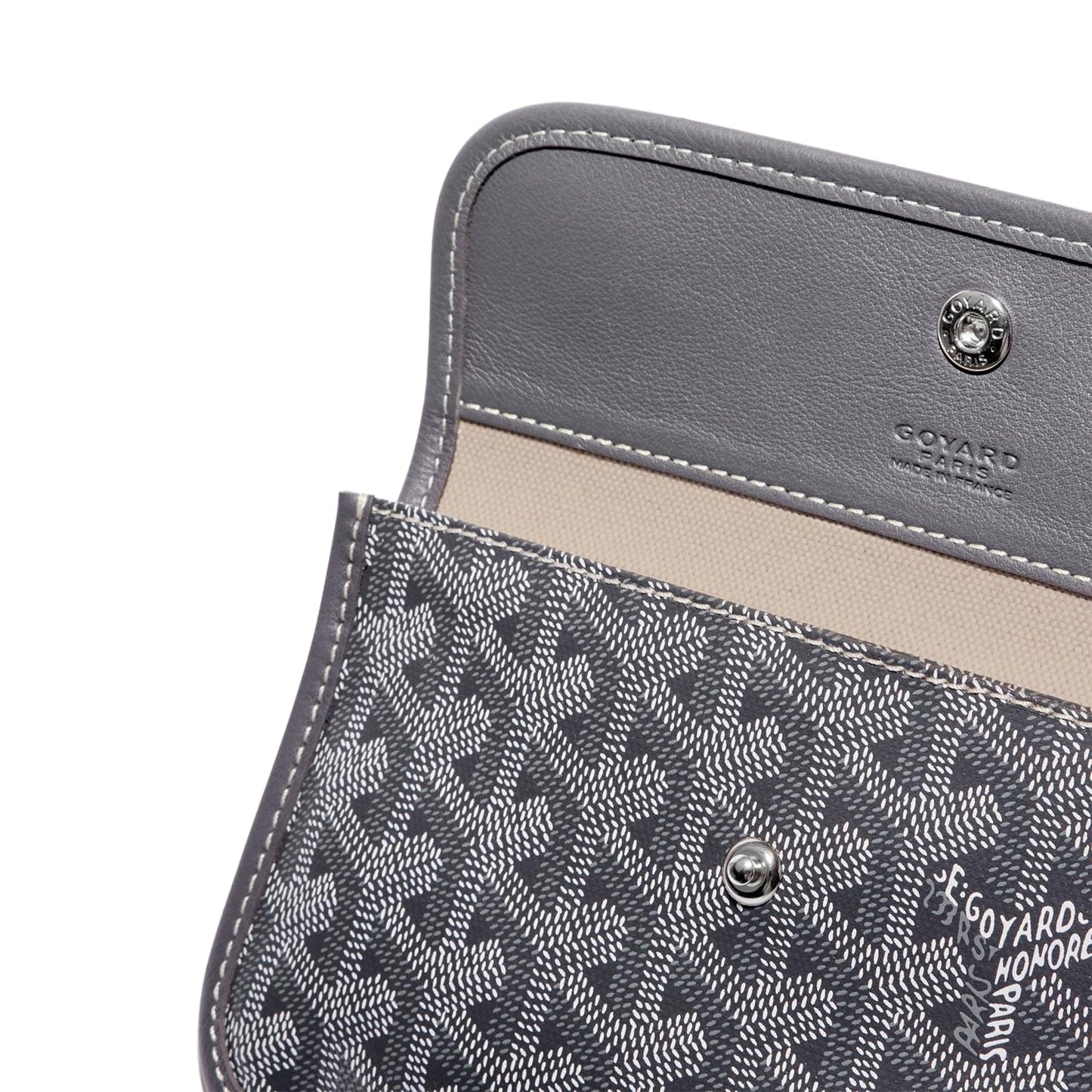 Goyard Saint Louis PM Einkaufstasche Grau
