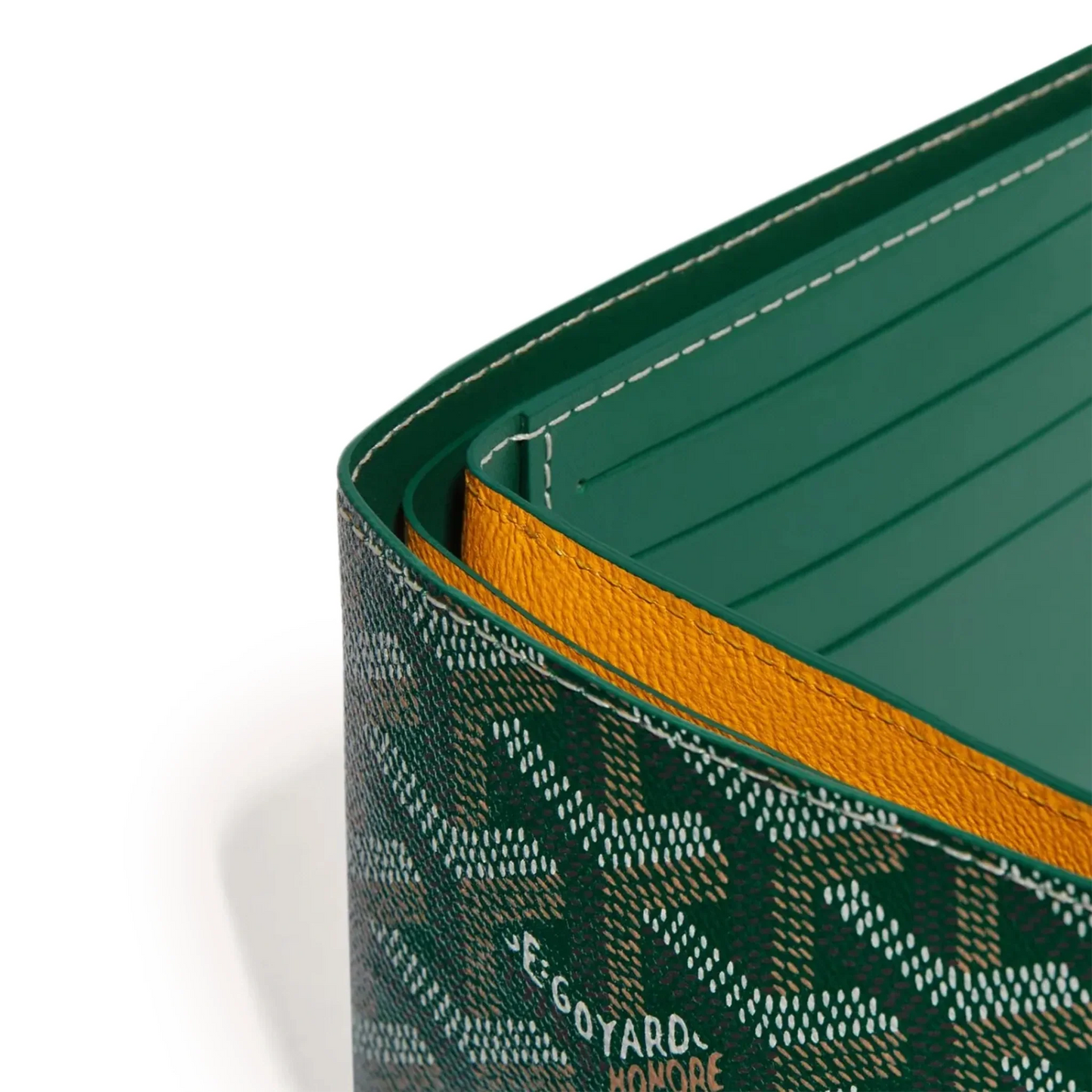 Goyard Victoire Grüne Geldbörse