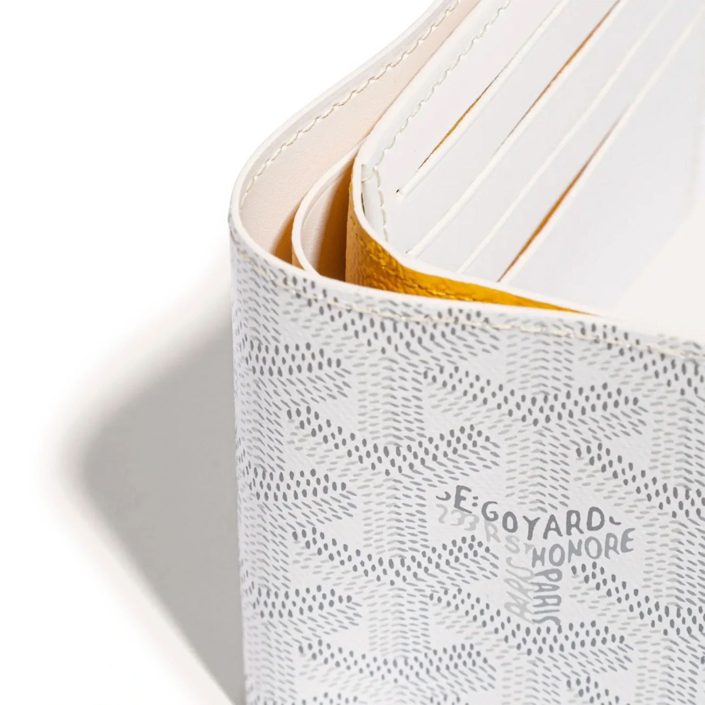 Goyard Victoire Weiße Geldbörse