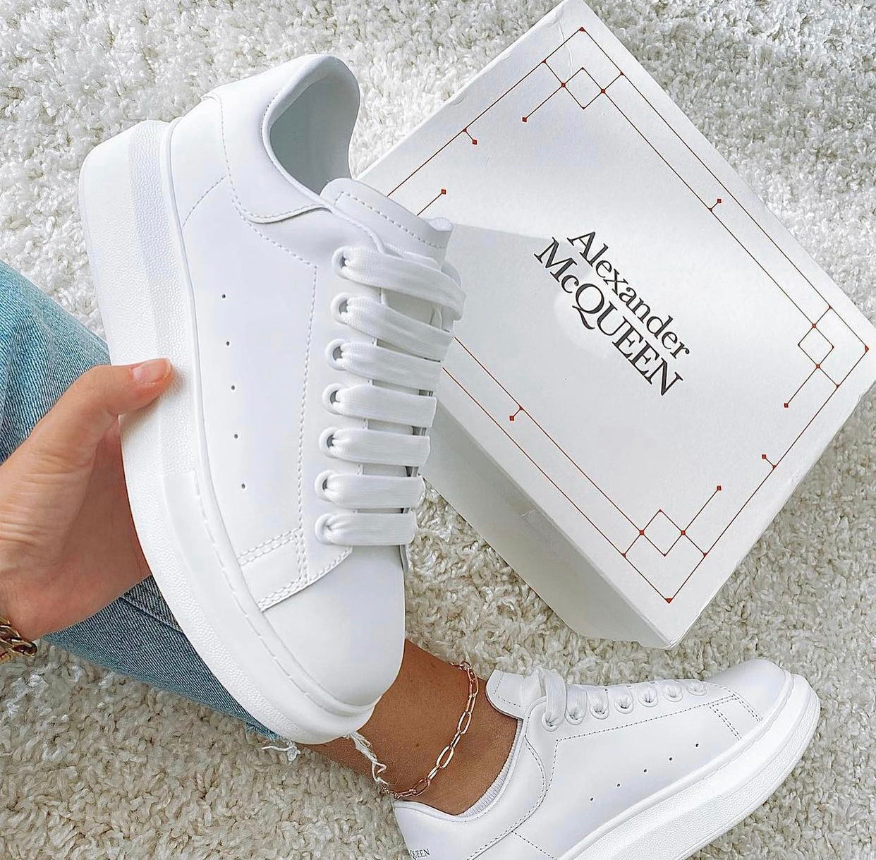 Alexander McQueen Blanc