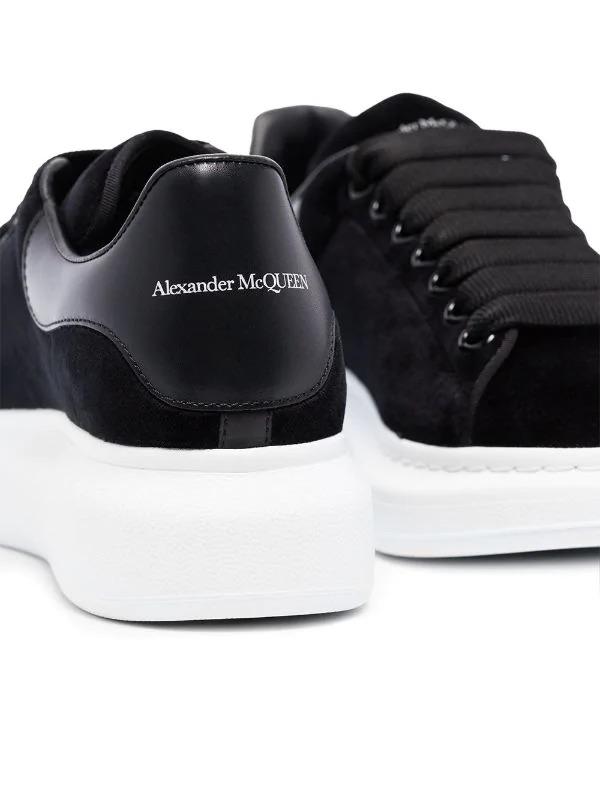 Alexander McQueen Noir/Blanc Velour