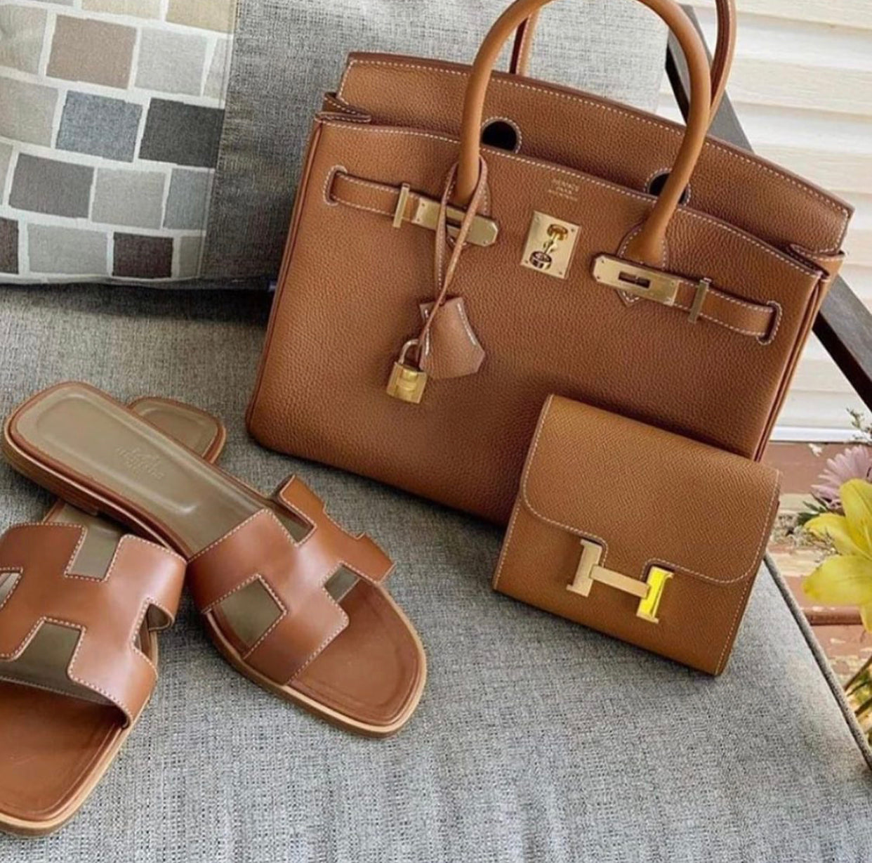 Hermès Birkin Cocoa Bag aus Madagaskar