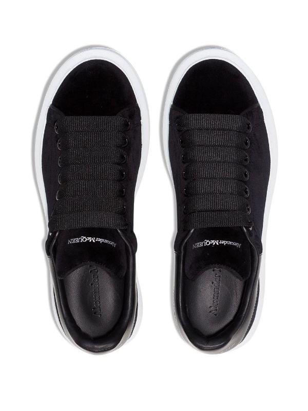 Alexander McQueen Noir/Blanc Velour