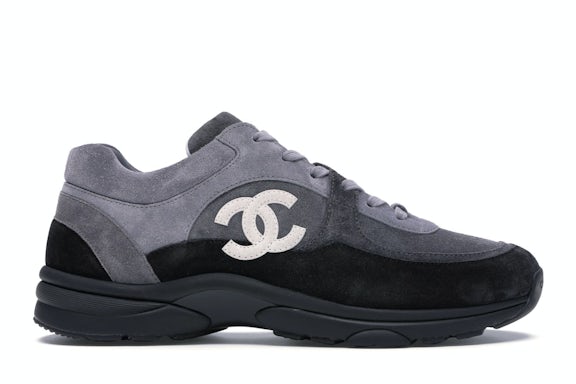 Chanel CC Low-Top-Sneakers Grau