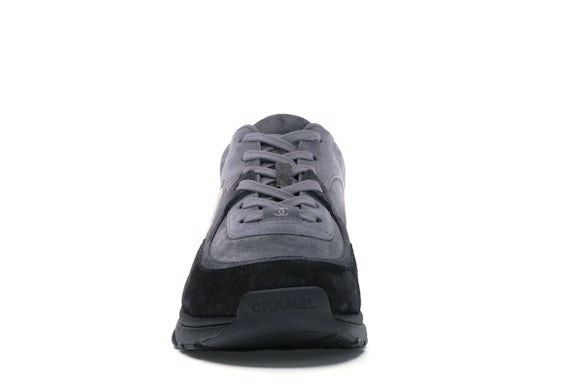 Chanel CC Low-Top-Sneakers Grau