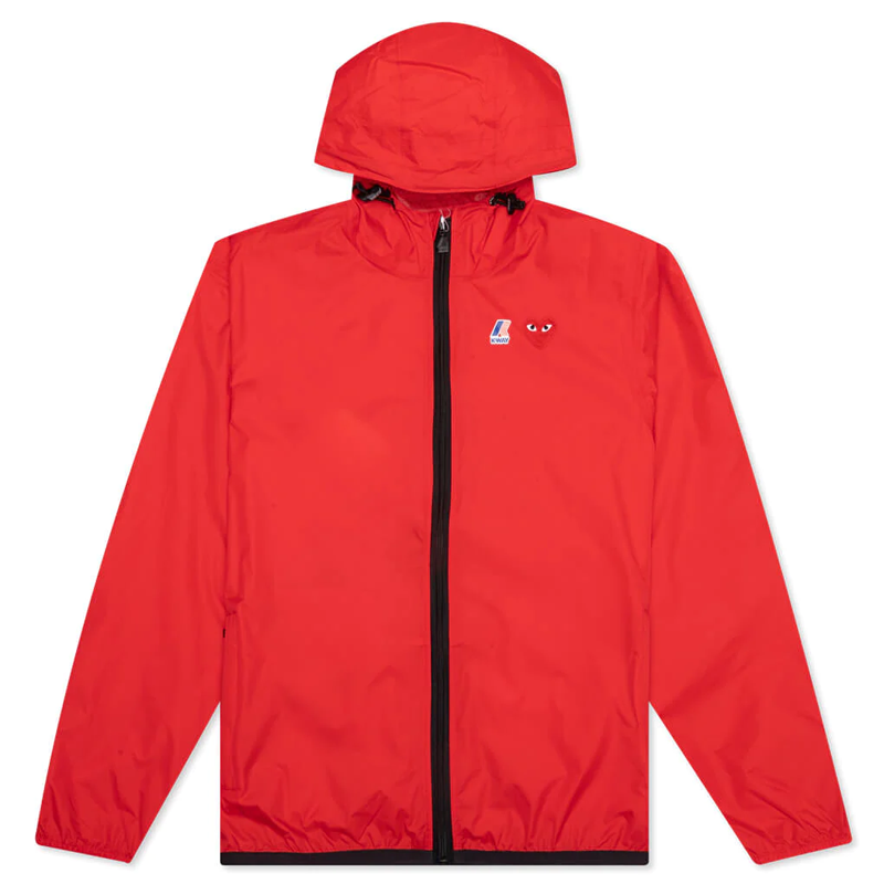 Kway X CDG: Kway Red