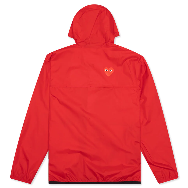 Kway X CDG: Kway Red