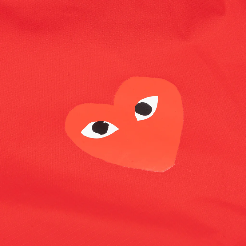 Kway X CDG: Kway Red