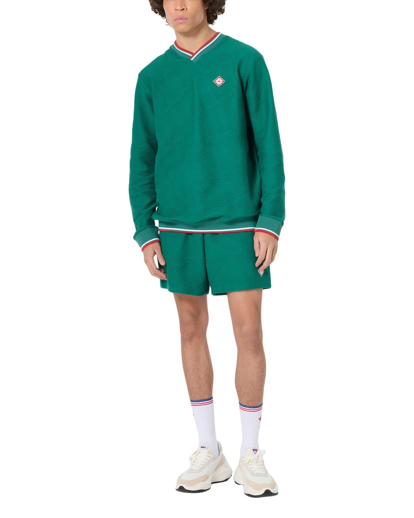 3D Wave Logo Sweatshorts