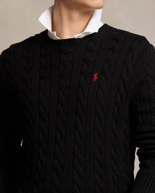Ralph Lauren Zopfmusterpullover