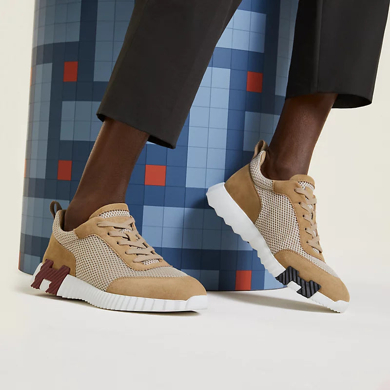 Hermès Springender beigefarbener Ton