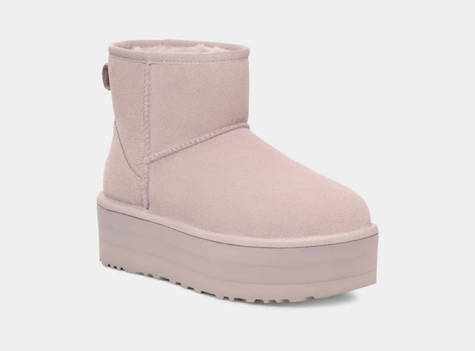 Klassischer Mini-Plateaustiefel