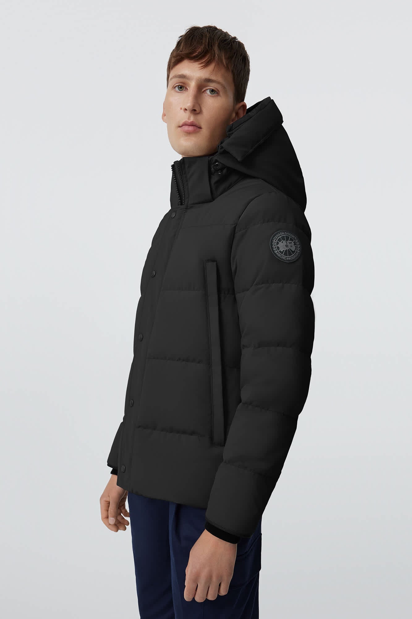 Canada Goose Wyndham Parka Schwarz Black Label