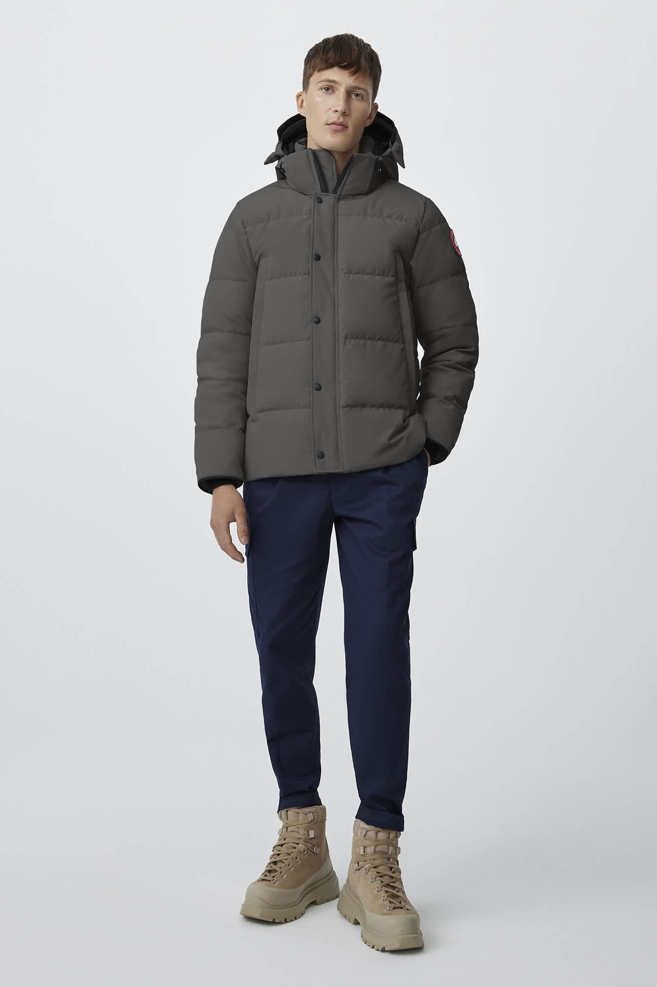 Parka Canada Goose Wyndham Grise Classic Label