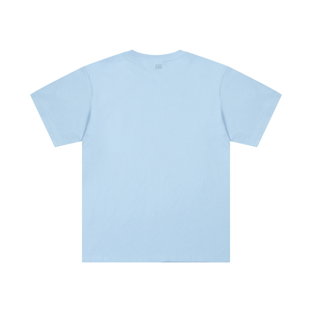 T-Shirt Little Blue Heart von Ami Paris