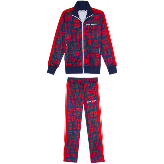Trainingsanzug mit Palmen-Monogramm