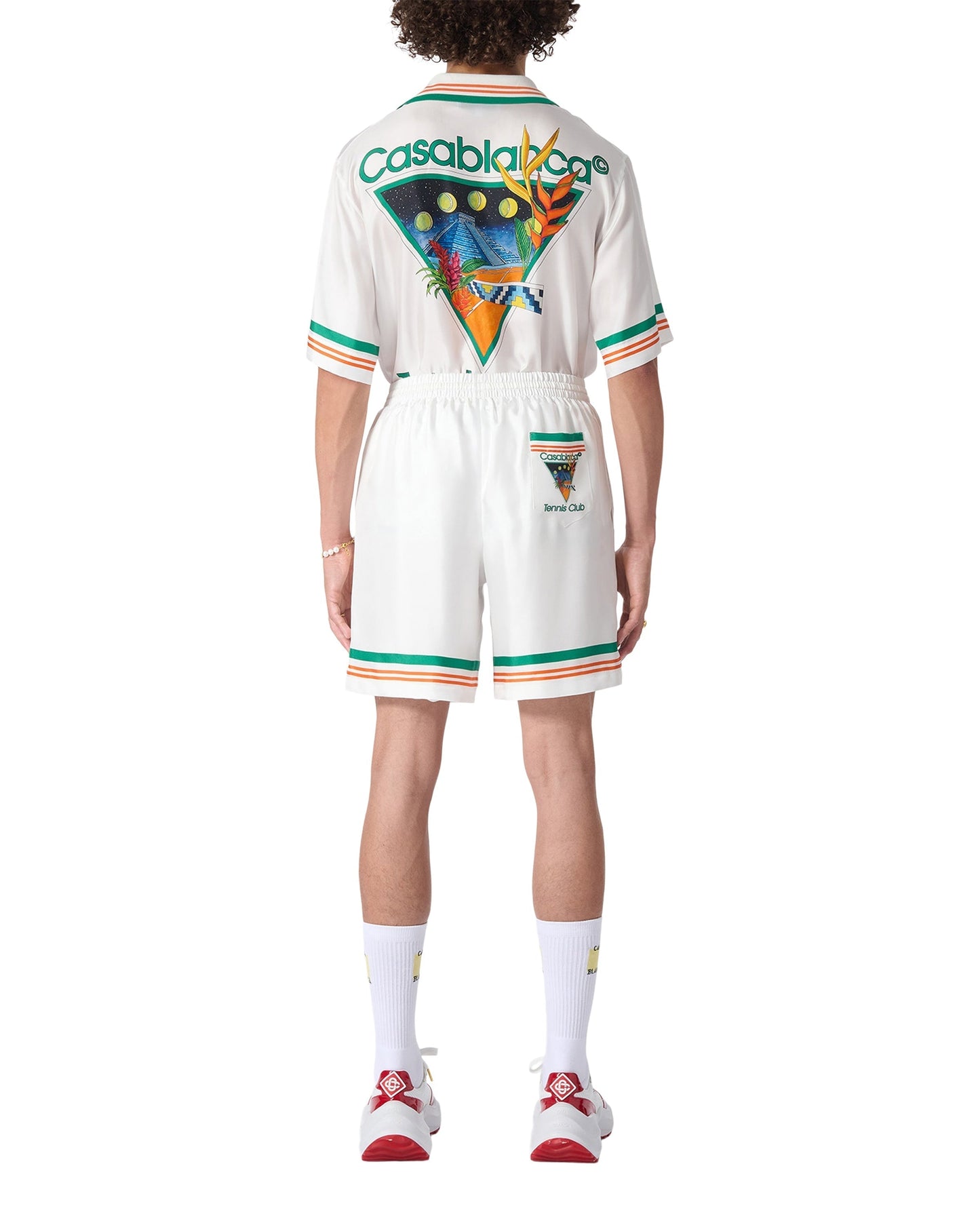 Tennis Club Icon Silk Shirt