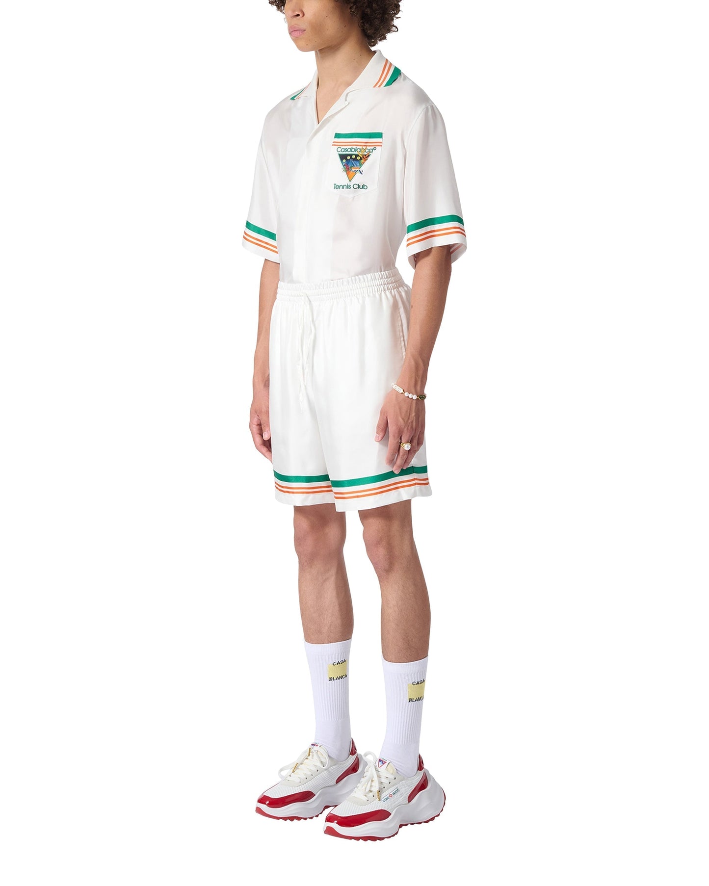 Tennis Club Icon Silk Shirt