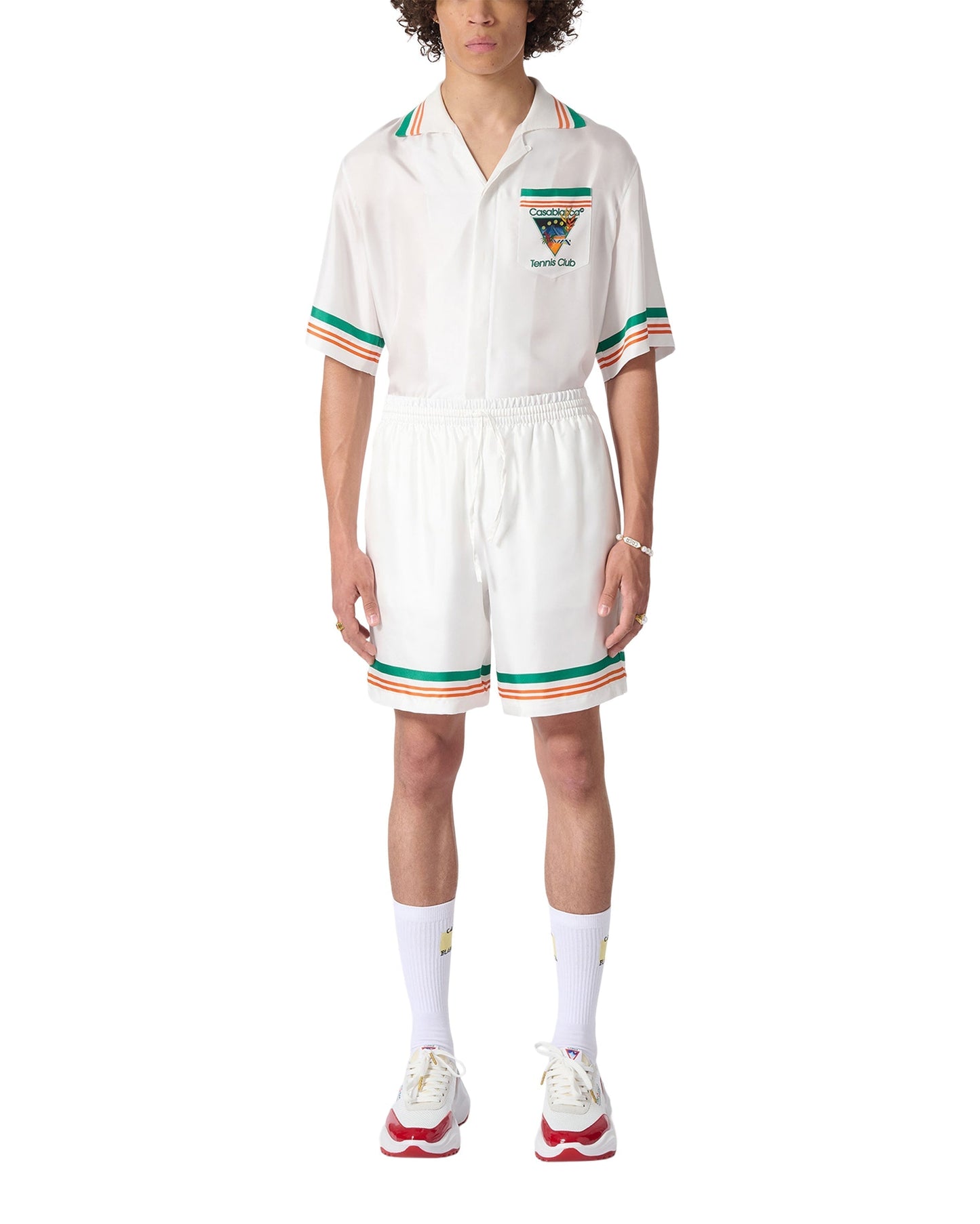 Tennis Club Icon Silk Shirt