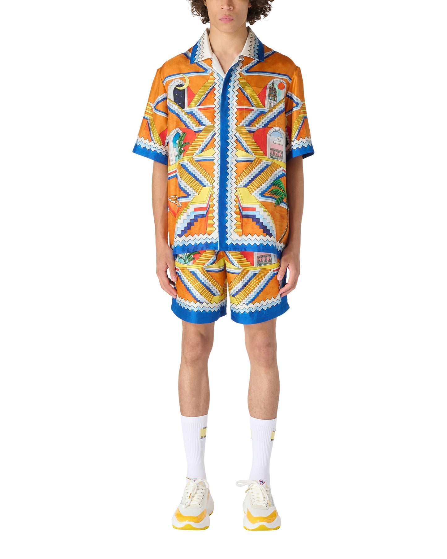 Escalier Infini Silk Shorts