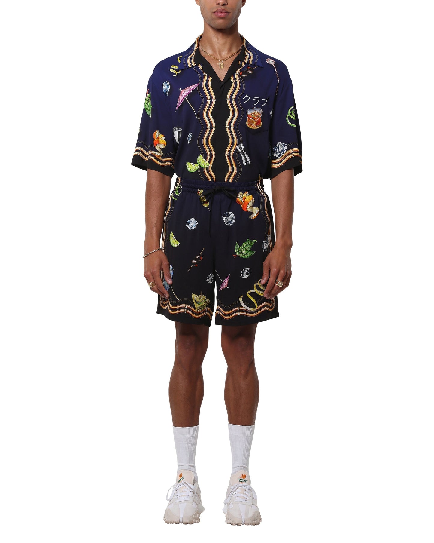 Casa Club Nuit Viscose Shorts