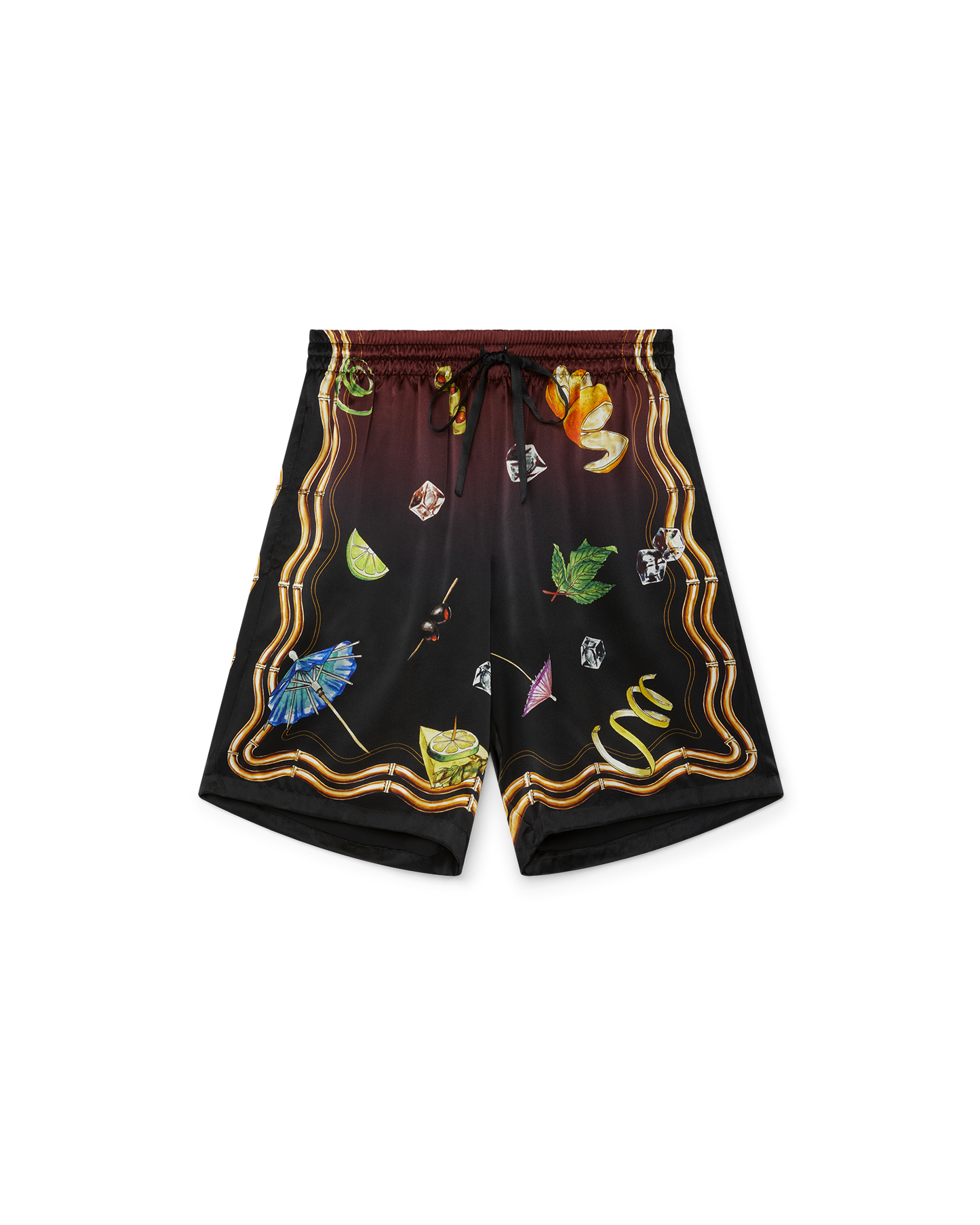 Casa Club Sunset Silk Shorts