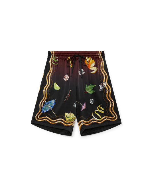 Casa Club Sunset Silk Shorts