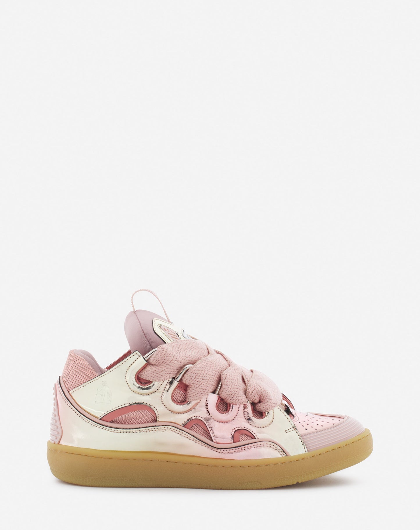Lanvin Rosa-Weiße Turnschuhe