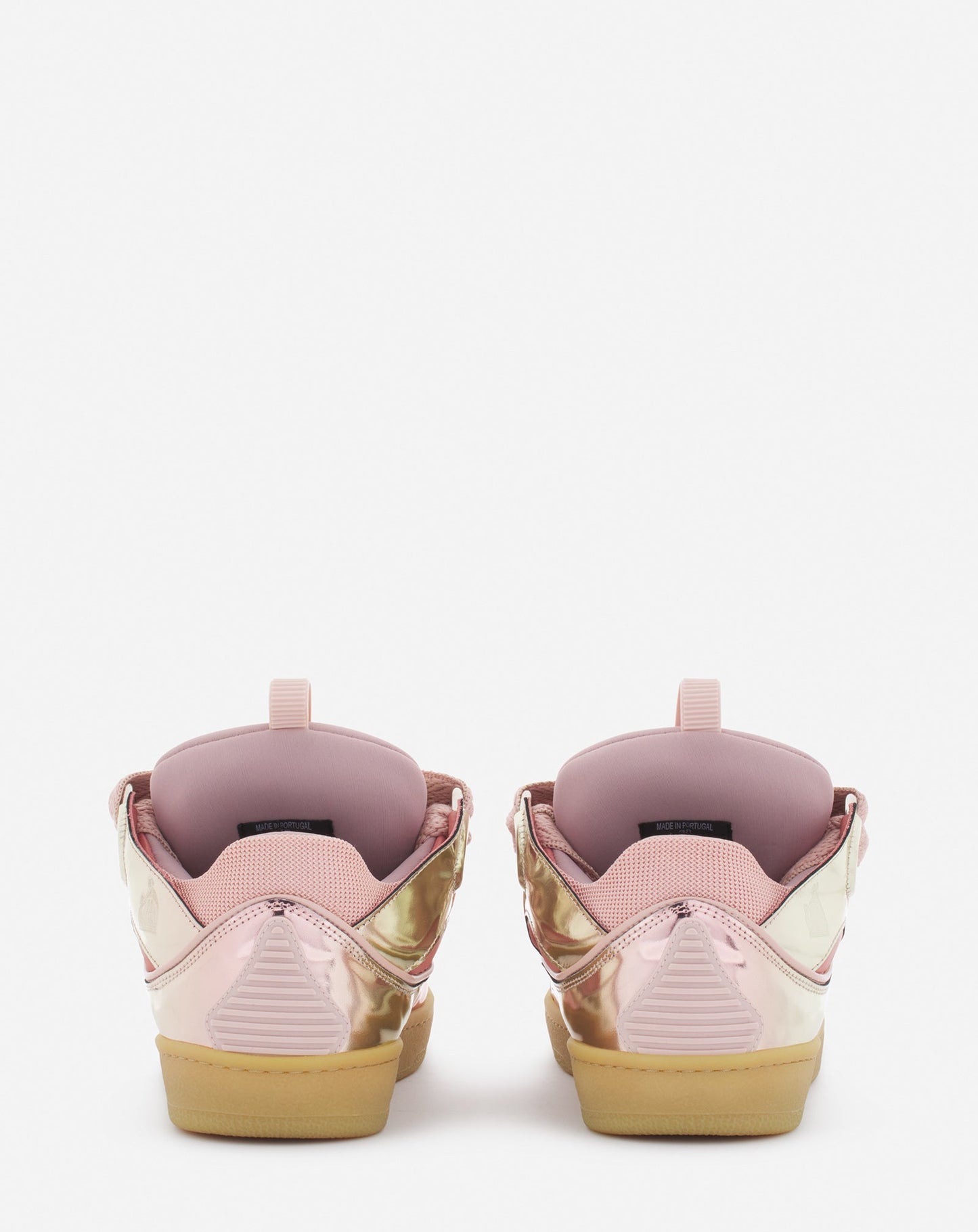 Lanvin Rosa-Weiße Turnschuhe