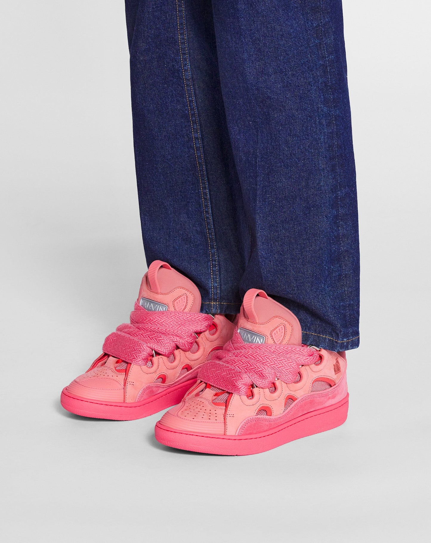 Rosa Turnschuhe von Lanvin
