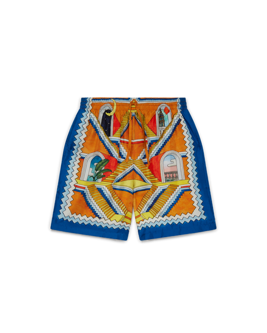 Escalier Infini Silk Shorts