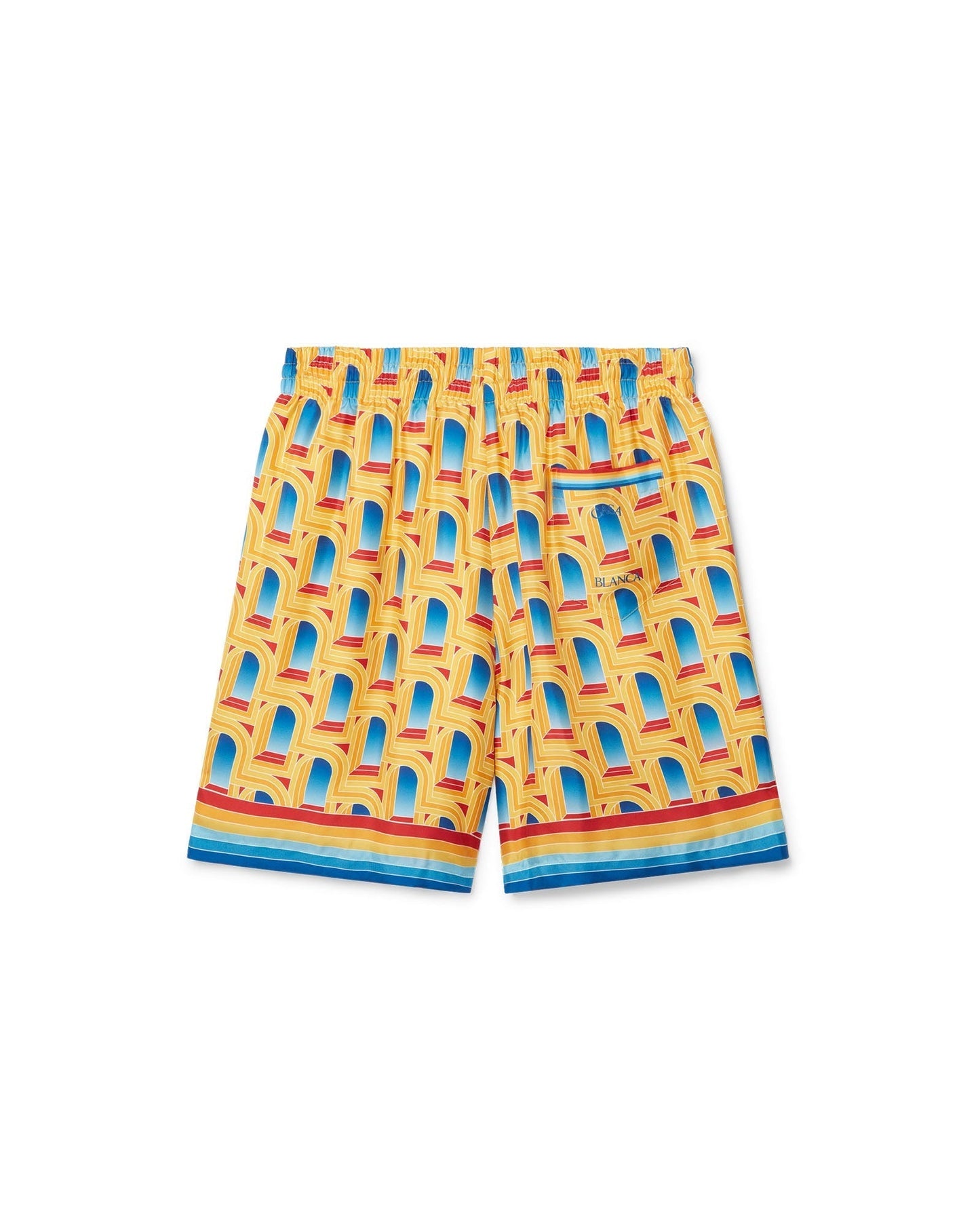 L'Arche De Jour Silk Shorts