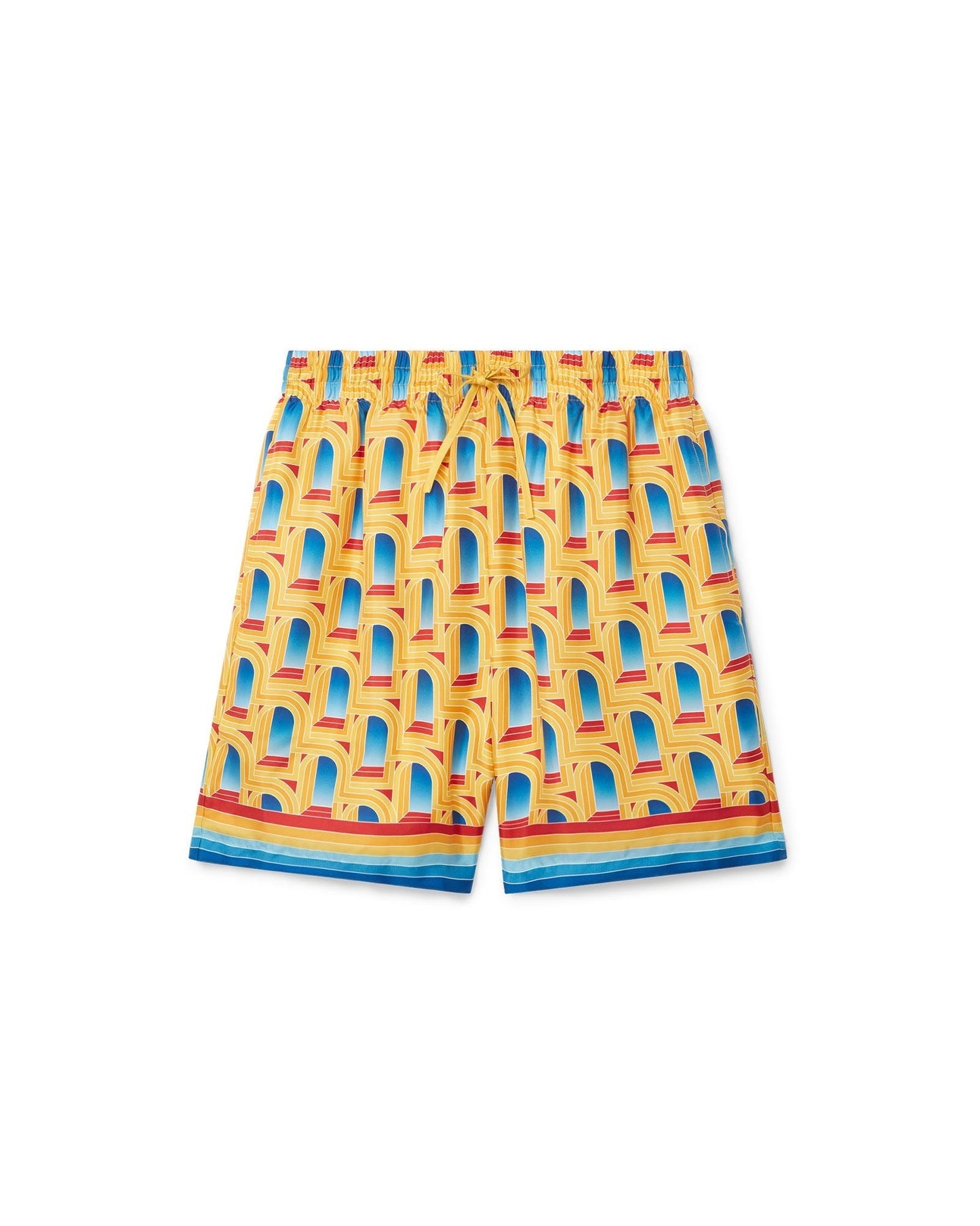 L'Arche De Jour Silk Shorts