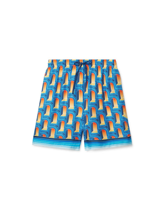 L'Arche De Nuit Silk Shorts