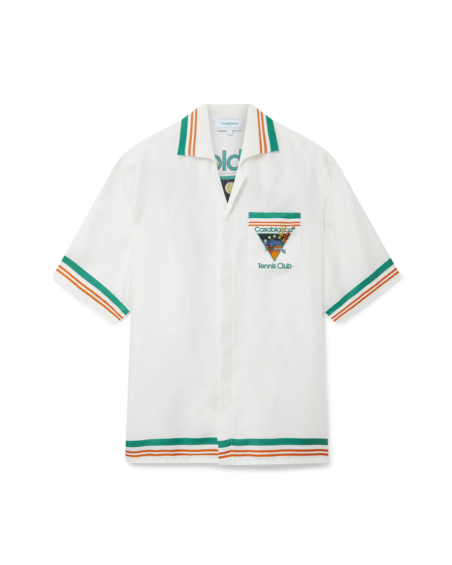 Tennis Club Icon Silk Shirt