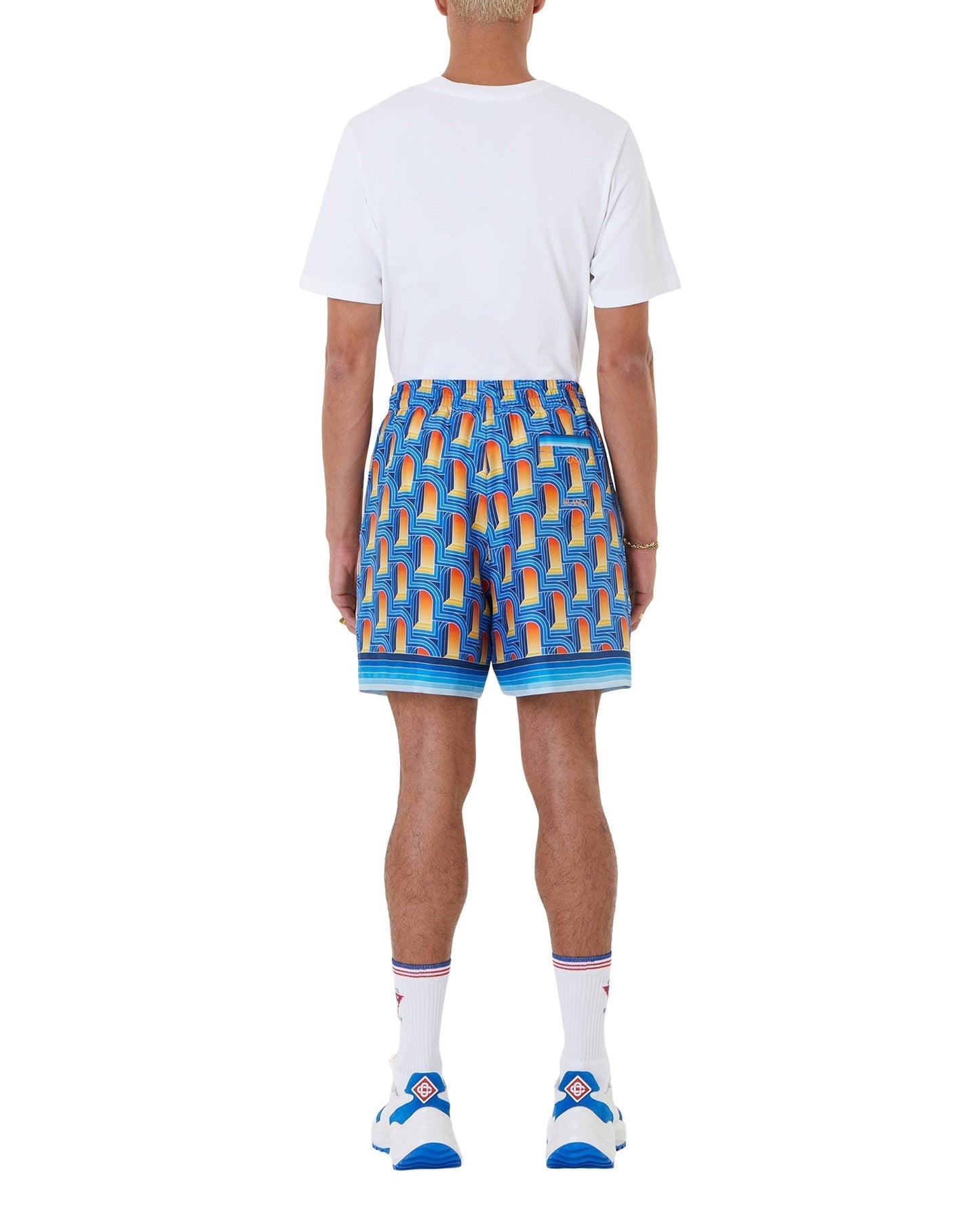 L'Arche De Nuit Silk Shorts