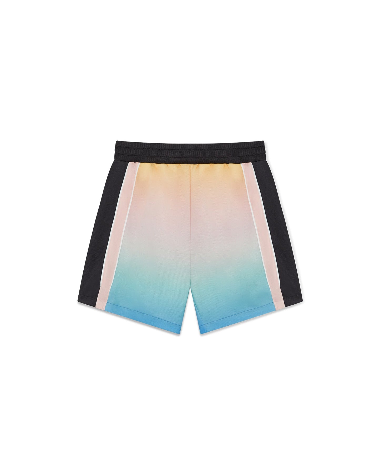 Fußballshorts mit pastellfarbenem Farbverlauf
