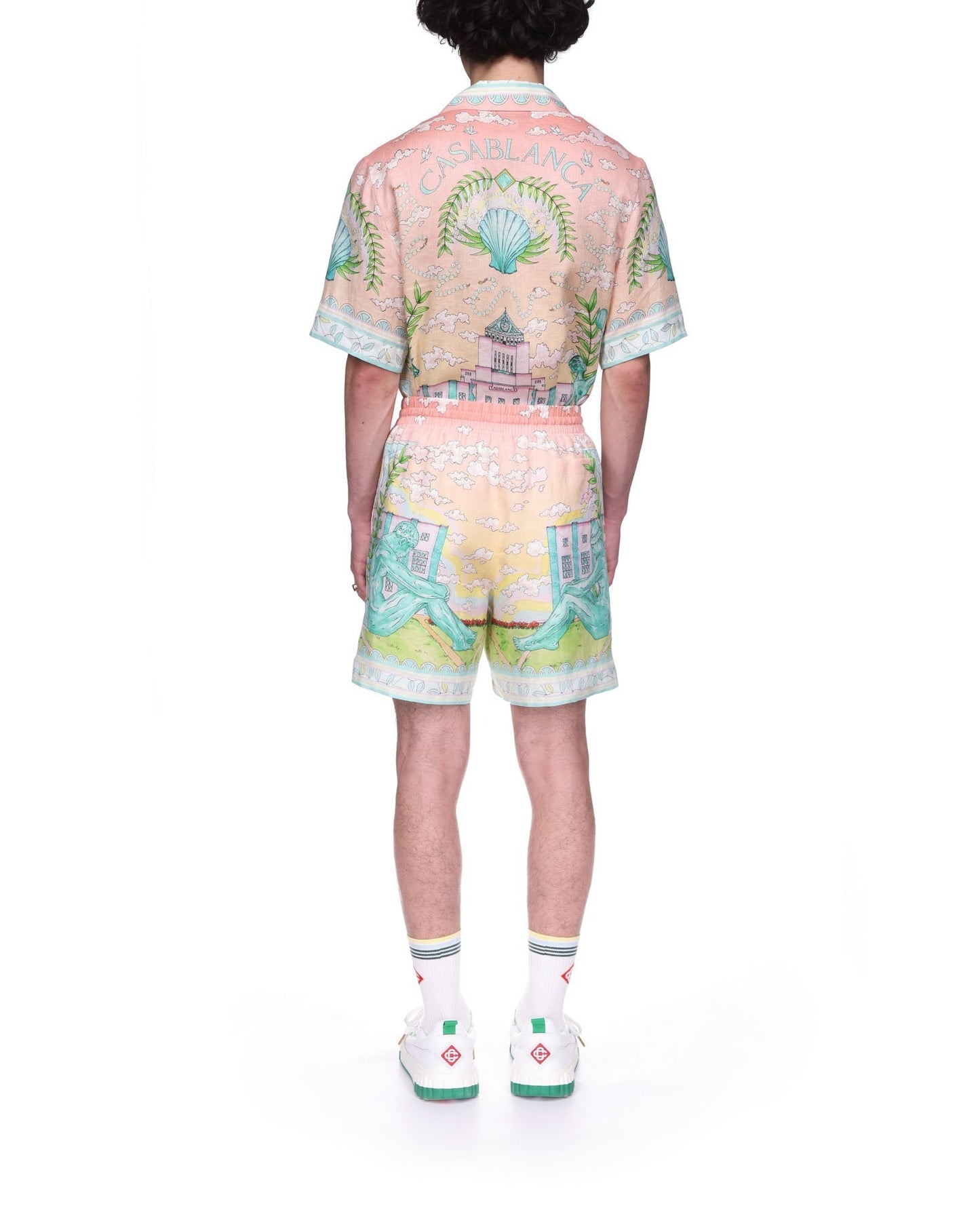 Vase Leinenshorts