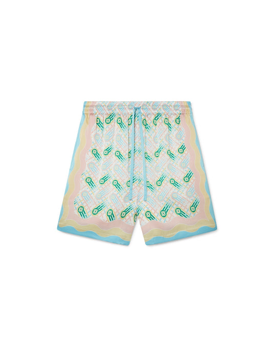 Ping Pong Silk Shorts