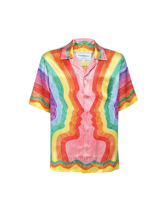 Mind Vibrations Silk Shirt