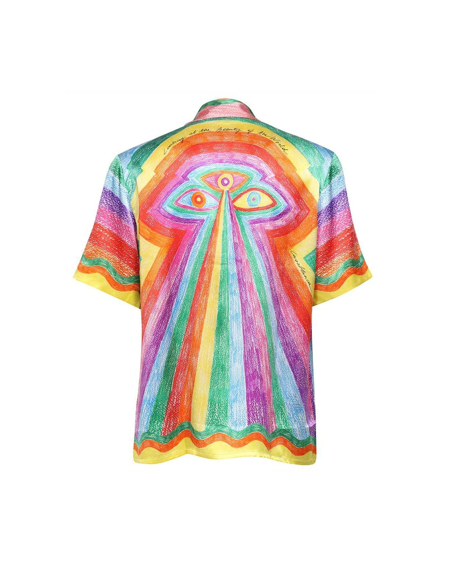 Mind Vibrations Silk Shirt