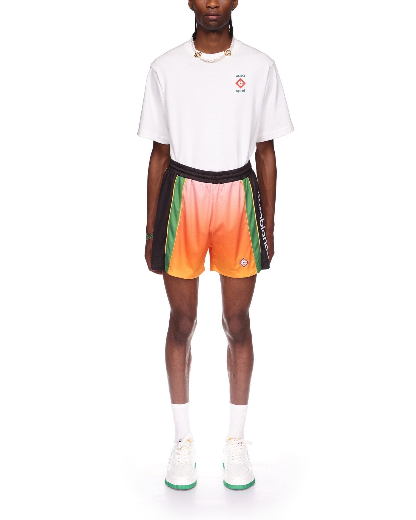 Gradient Football Shorts