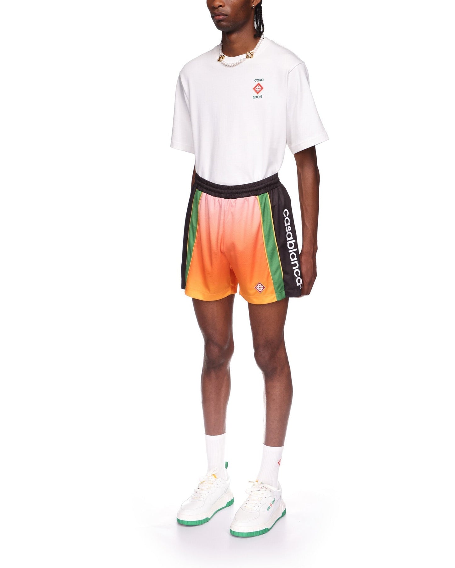 Gradient Football Shorts