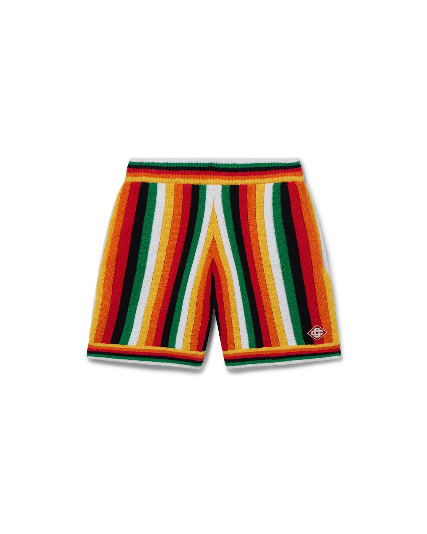 Striped Towelling Shorts