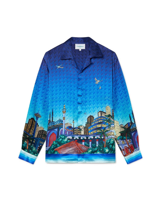 The Night View Silk Shirt
