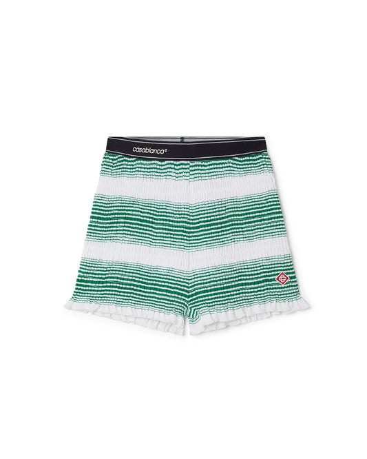 Gradient Striped Shorts