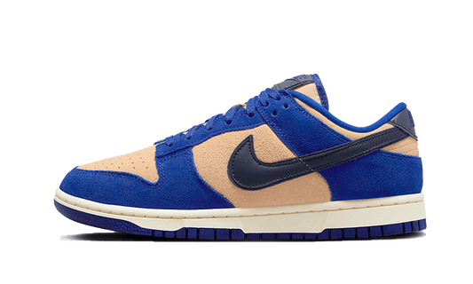 Dunk Low LX Blaues Wildleder