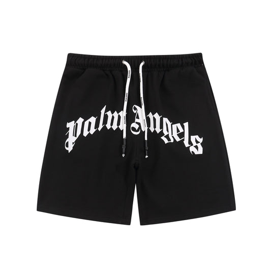 Palm – Schwarze Shorts mit Logo