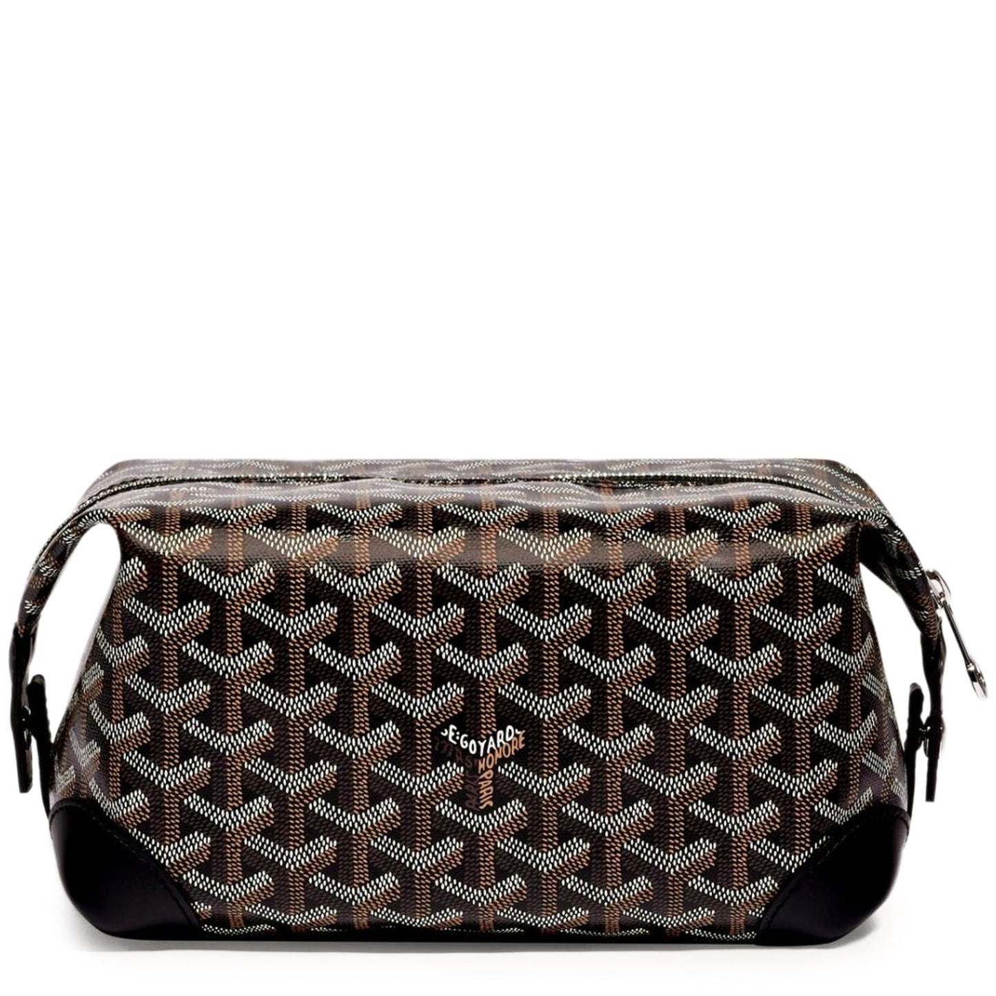 Goyard Bowling 25 Schwarze Kulturtasche